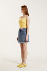 ポインテルトップ＆カーディガンセット/POINTEL TOP & CDG SET