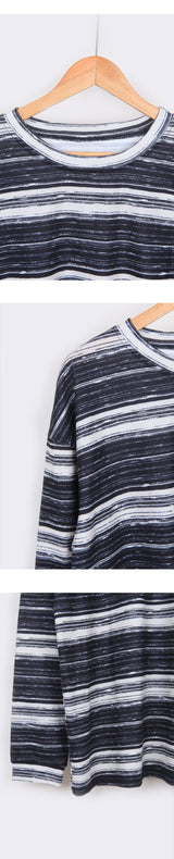 ストライプパターンルーズフィットT / Striped Pattern Loose Fit T
