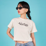 リーフVZロゴクロップTシャツ