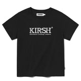 ユニハンドドローイングロゴワーディングtシャツ