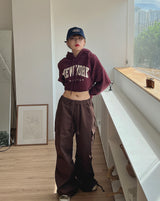 へリングカーゴワイドパンツ / Herring Cargo Wide Pants (3color)