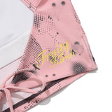 レイヤード長袖ラッシュガード / LAYERED LONG SLEEVE RASHGUARD [PINK]