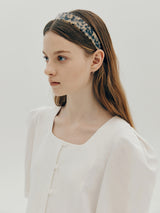スクエアハルブラウス / Square hul blouse - White