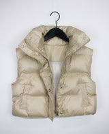 ダイブクロップぺディッドベスト/Dive Crop Padded Vest (3color)
