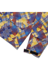 マルチチェックウインドジャケット / Multi Check Wind Jacket_Blue Check(Copy) (6678753149046)