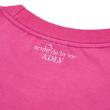 acme de la vie / Sanrio HELLO KITTY 3D ARTWORK SHORT SLEEVE T-SHIRT PINK