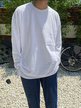 カッティングオーバー長袖Tシャツ