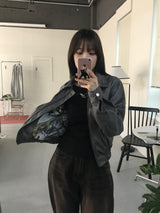 Arcti leather blouson jacket