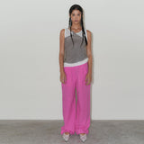 フリーサイズカーゴパンツ / FREE SIZE CARGO PANTS (PINK)