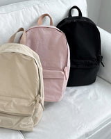 Notid Pocket Nylon Plain Backpack