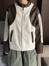 Rock chic motor leather jacket 