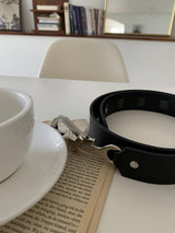ASCLO Fish Hook Leather Belt