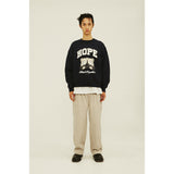 HTT クラッククルーネック / HTT Crack Crewneck _Navy