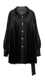 Pleated jacket