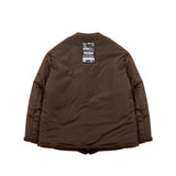 [UNISEX] Reversible Faux Fur Cardigan Coat (Dark Brown) (6656668106870)