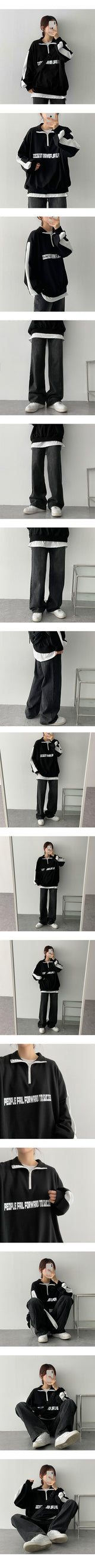 ディープウォッシュドデニムパンツ / Oh, deep washed denim pants