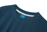 ポケットジップアップスウェットシャツT63/Pocket Zip-up Sweatshirt T63 Dark Teal Blue