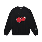 BIG CHERRY SWEATSHIRT [BLACK]