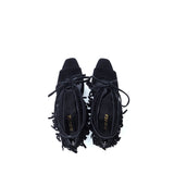 Tassel Ankle Heel(Black)