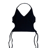 Side halter top