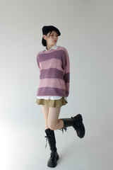 コネストライプスカート/Kone Stripe Skirt (2color)