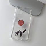 meowCat Ballon Phone Case