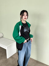 ペッパージャージジップアップ/pepper jersey zip-up