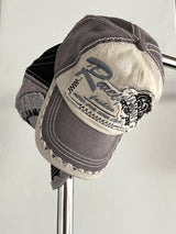 Jarmont Y2K Patch Lettering Color Matching Ball Cap