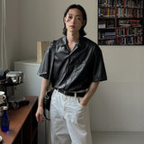 サマーレザーハーフシャツ / Summer Leather Half Shirt