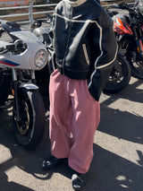 Candy floss jogger pants