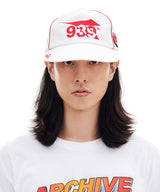 [Archive Bold X Diadora] SYMBOL LOGO TRUCKER CAP (WHITE)