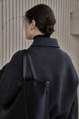 ブルゾンウールジャケット/BLOUSON WOOL JACKET_GRAY