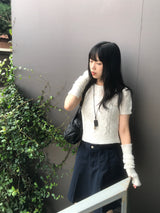 ピュアデイリーミディコットンテニススカート