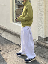 Orly side tuck pants