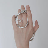Melting Open Ring