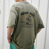 ビーフリーKKAHO Tシャツ/Be Free KKAHO T52 Khaki (6568269512822)