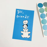 SASIM FRIENDS STICKER PACK (6609534812278)