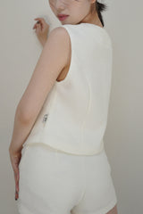 イネスベスト / lnes vest - white