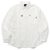 DOUBLE BUTTON OXFORD SHIRT_WHITE (6688254361718)