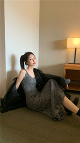 ボカシソフトロングドレス/Bokashi Soft Long Dress