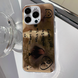 ドントウォーリーキャットフォーンケース / Don't worry cat phonecase