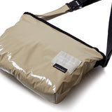 2WAY PADDED MESSENGER BAG_BEIGE