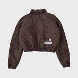 アヴリルツイードトラッカージャケット/AVRIL TWEED TRUCKER JACKET (GREEN)