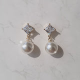Diamond Pearl Piercing - Gold
