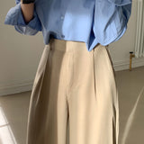 [beled made/short, long] standard date wide slacks