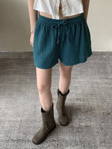 モンニーサマーエンボススリーピースショーツ / Mongni summer embossed three-piece shorts