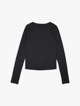 レイヤードカットアウトTシャツ