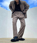 パイプ ピンタック ジャケット / OWN Pipe Pintuck Jacket (Set - Up / 2 colors)