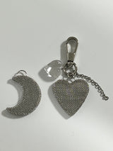 MADE silver net Keyring