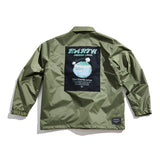 アースラブナイロンコーチジャケット / EARTH LOVE / NYLON COACH JACKET